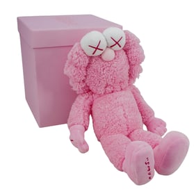Kaws BFF Plush Pink Sesame Street Elmo