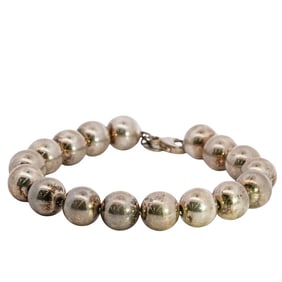 Tiffany & Co. Sterling Silver Ball Bracelet