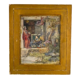 Charles Wilda (Austrian, 1854-1907) Oriental Women Watercolor