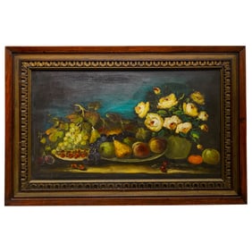 Janis Gailis (Latvian, 1903–1975) Still Life Oil On Canvas