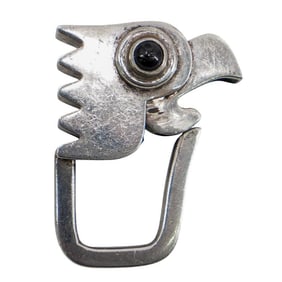 Taxco Mexican Parrot Onyx Key Ring