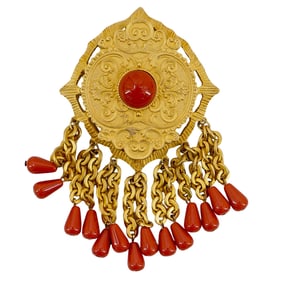 Les Bernard Gold Brooch