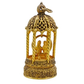 Vintage Corday Love Bird Perfume Pendant