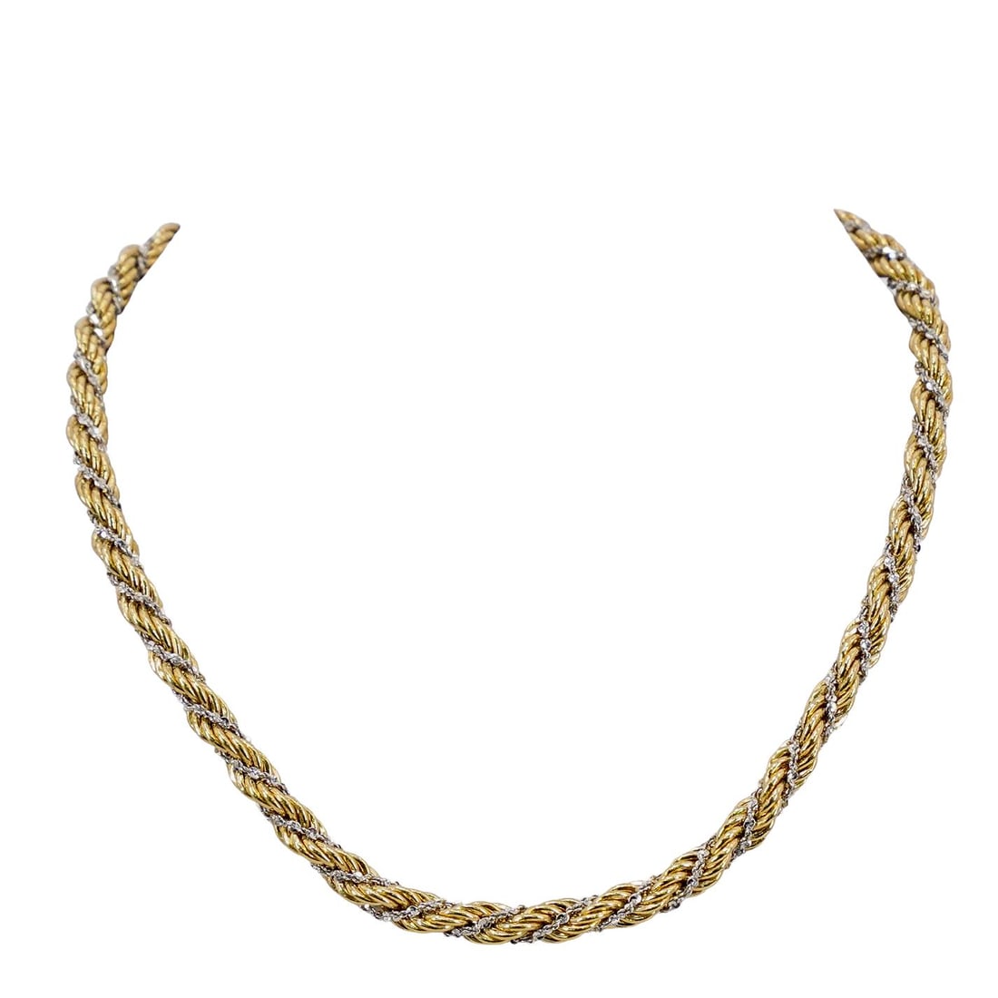 Monet Gold & Silver Tone Rope Chain (1 of 3)