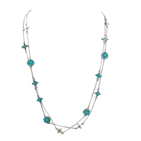 Louis Vuitton Style Necklace