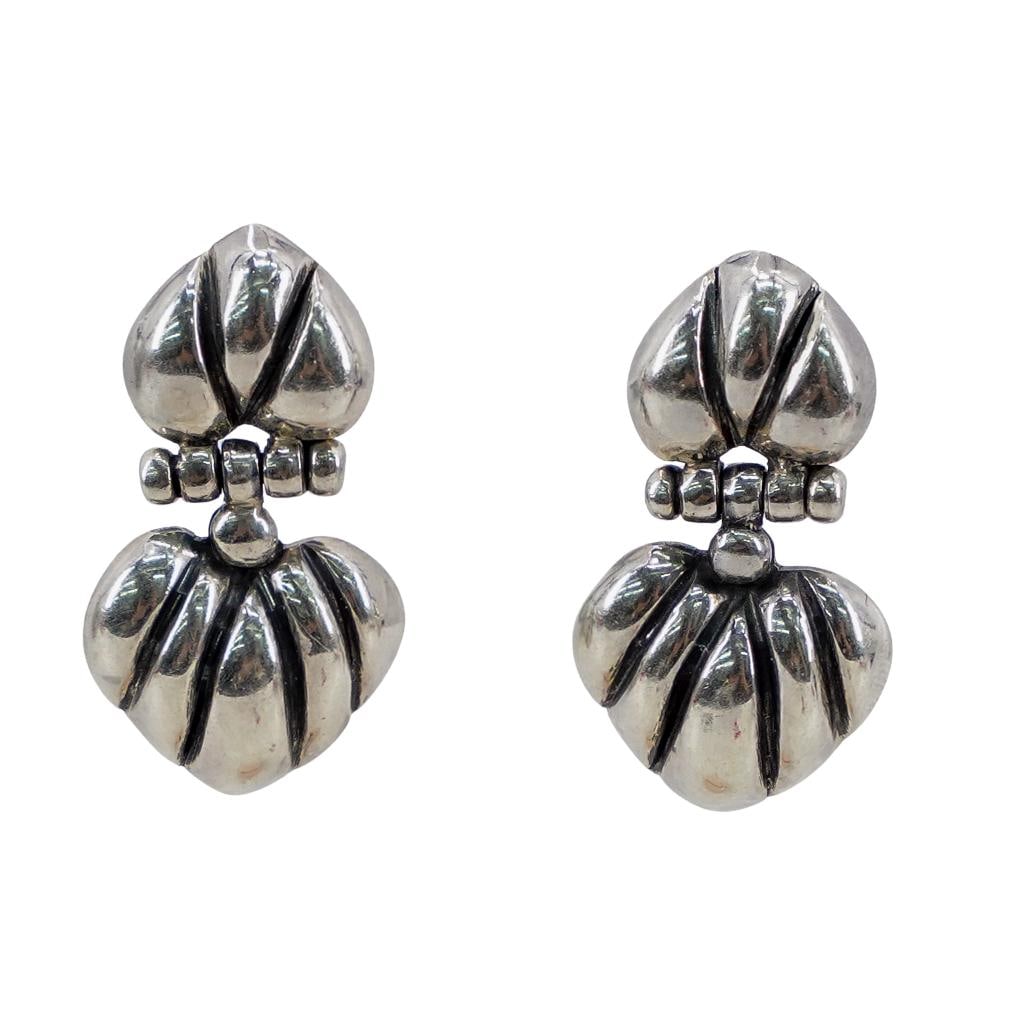 Signed Ilaria Heart Earrings (1 of 5)