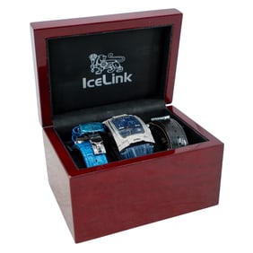 IceLink Watch W/ Interchangeable Straps
