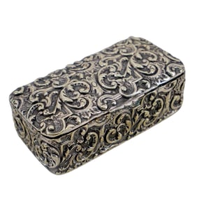 Antique Silver Snuff Box