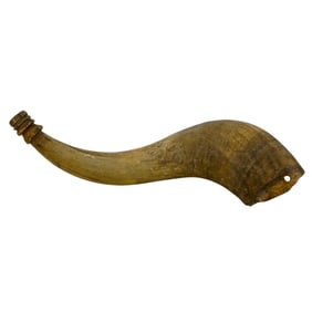 Antique 19th Cent. Shofar Ram Ceremonial Horn