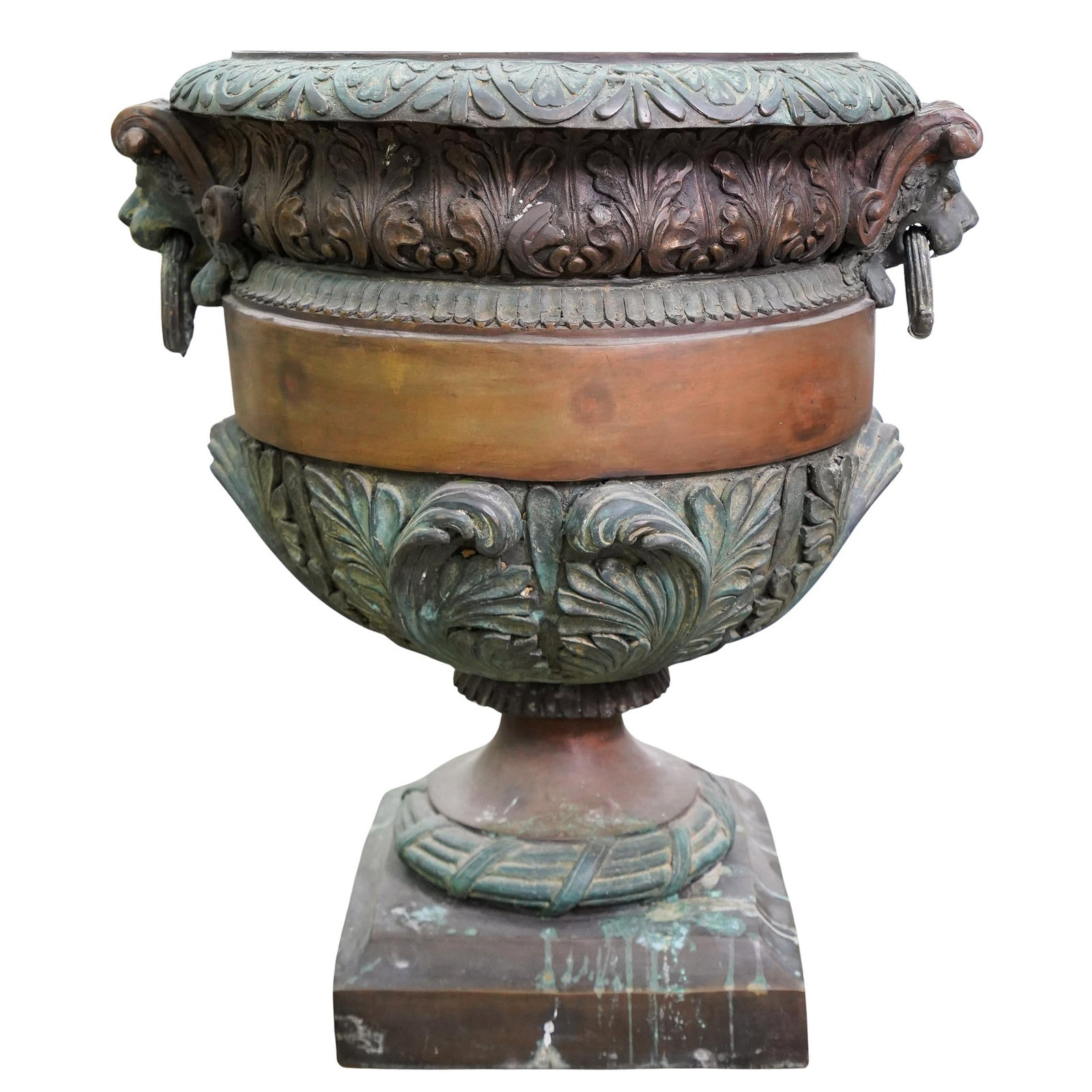 Large European Bronze Planter (1 of 8)