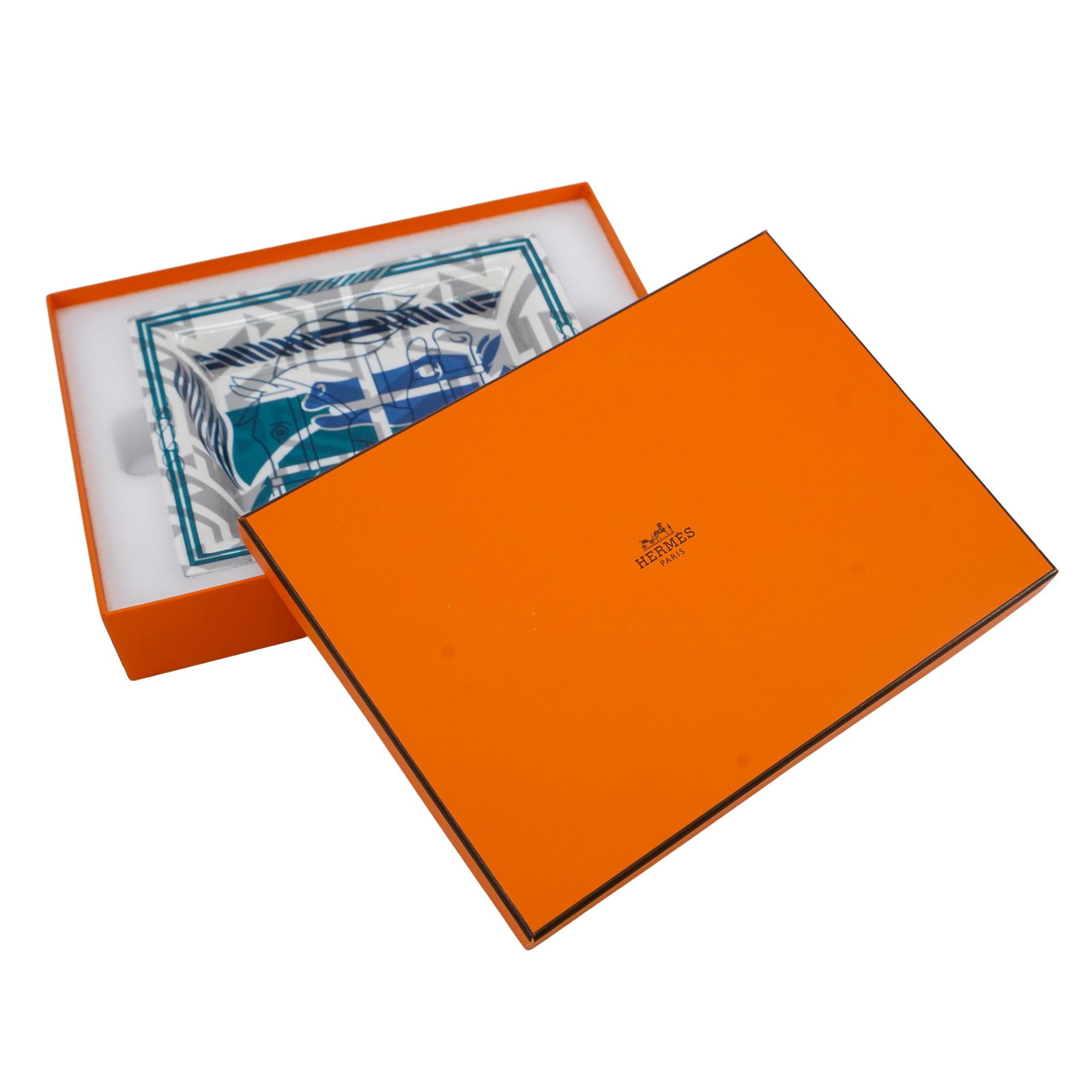 Hermes Porcelain Horse Tray (1 of 7)