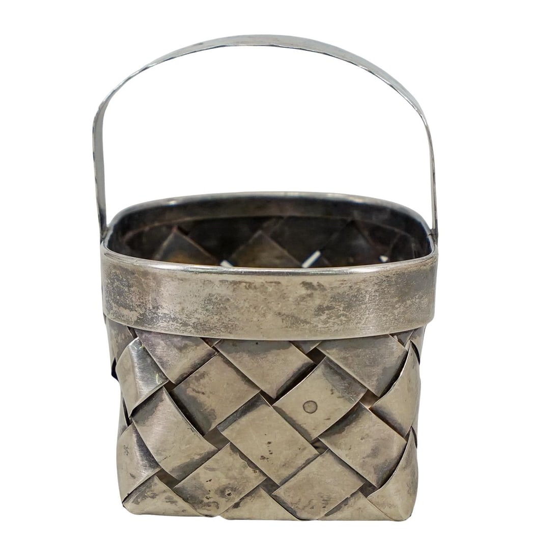 Cartier Sterling Silver Woven Baskets (1 of 5)