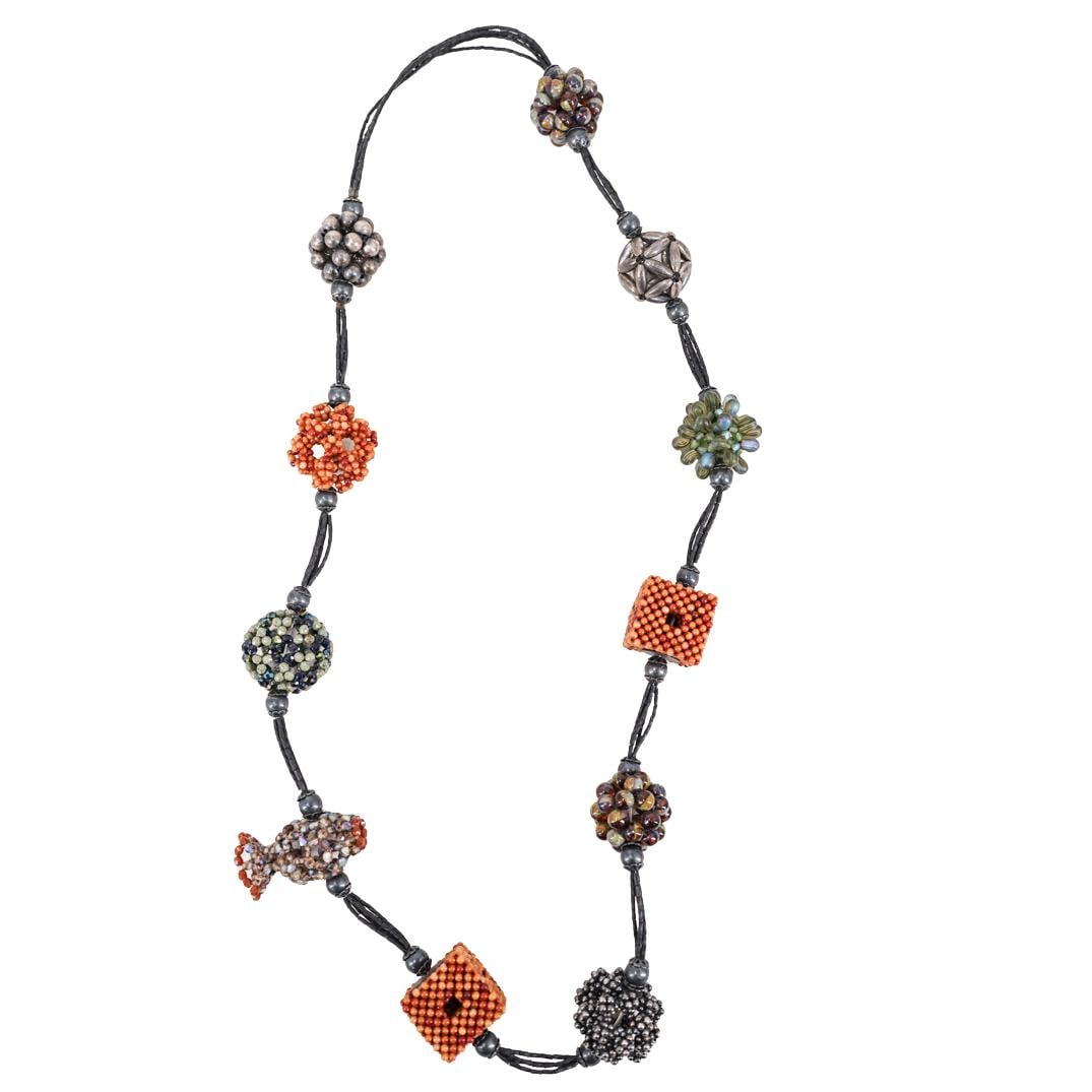 Valerie Hector (American, B. 1960) Beaded Necklace (1 of 7)