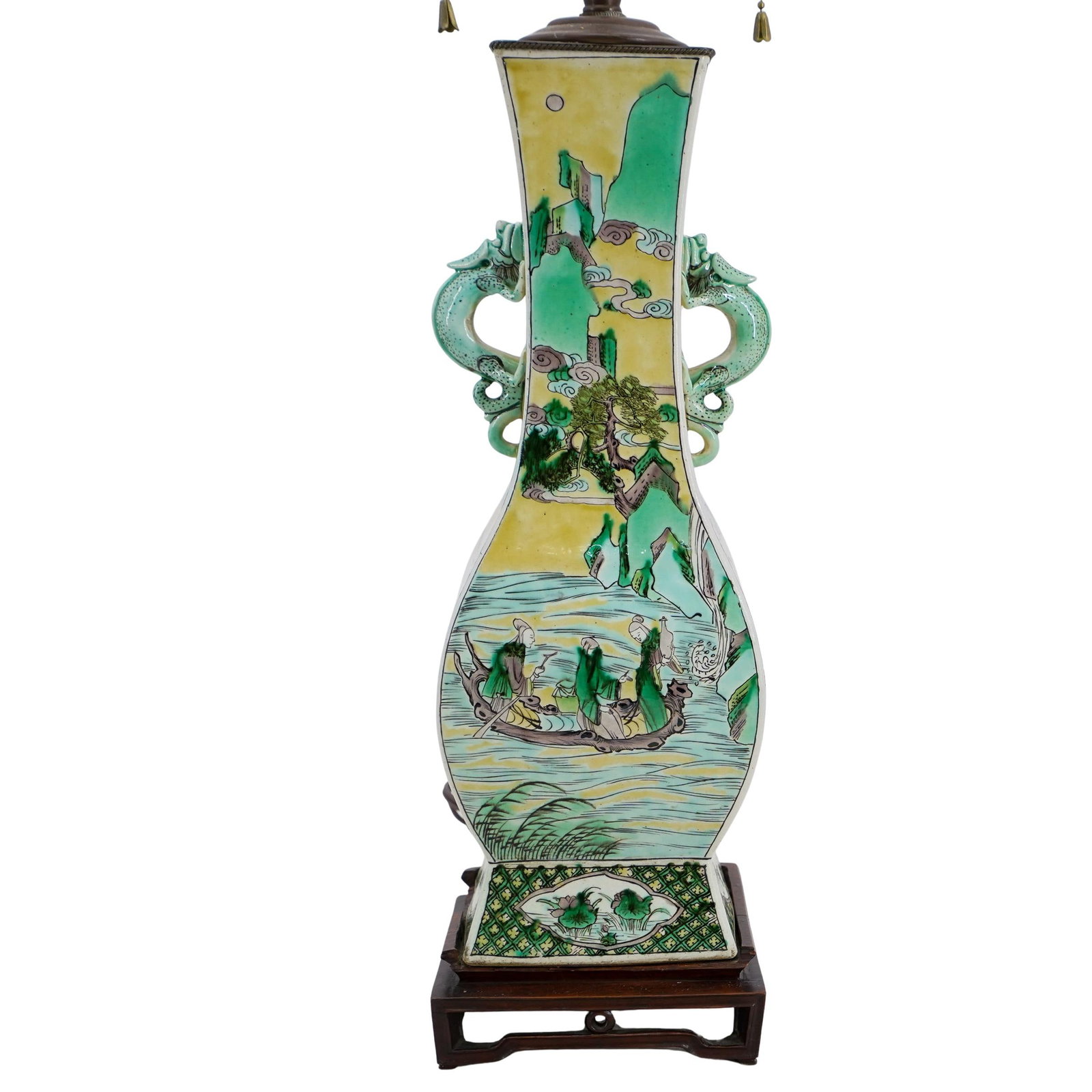 Chinoiserie Jingdezhen Style Porcelain Table Lamp (1 of 10)