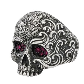 David Yurman Sterling Silver Skull Ring