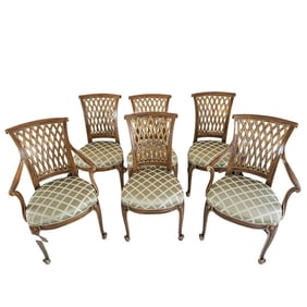 (6Pc) Contemporary Dining Chair Set
