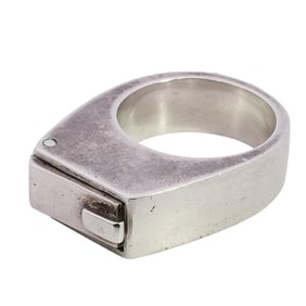 Cache Tresor Sterling Silver & Diamond Ring