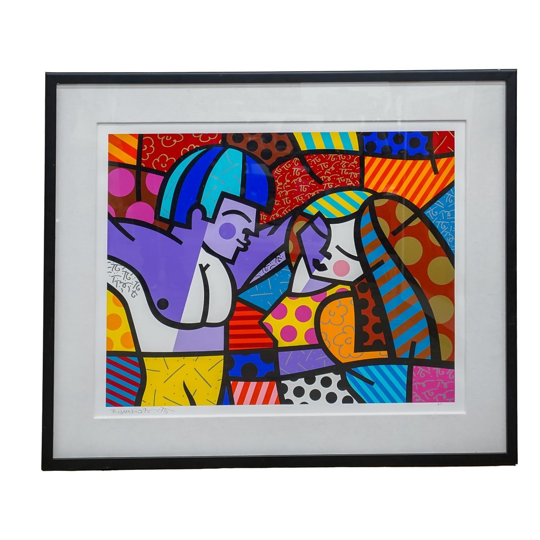 Romero Britto (Brazilian, B. 1963) Artist's Proof Screen Print (1 of 7)