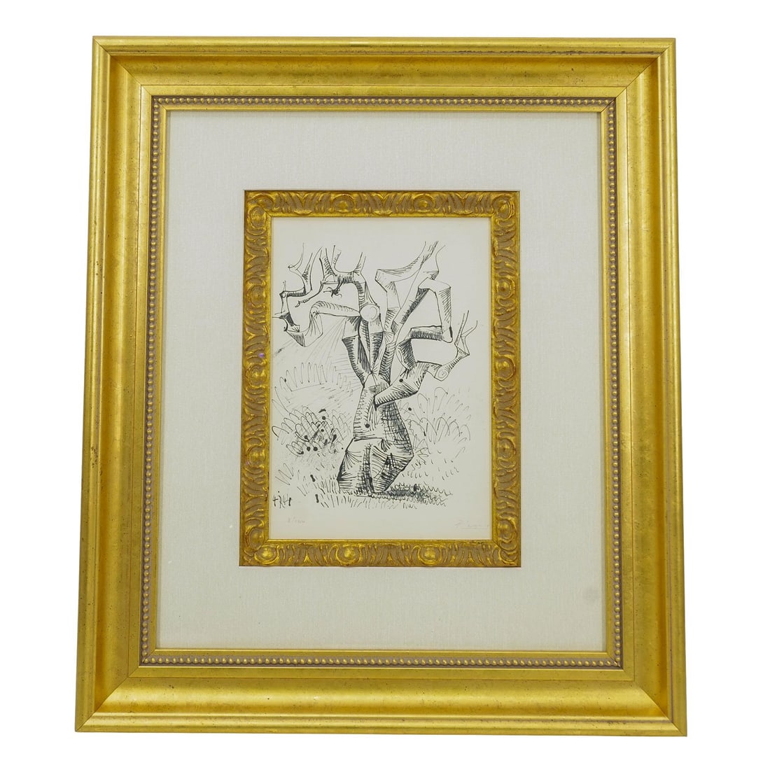 Pablo Picasso (Spanish, 1881) "The Old Tree In Winter" Limited Edition Lithograph (1 of 7)