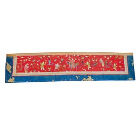 (2 Pc) Chinese Embroidered Tapestry Panels