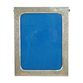 Vintage 900 Silver Easel Desk Photo Frame