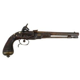 18th Century Flintlock Pistol Replica