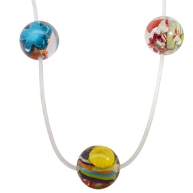 Sobral Resin Beaded Necklace