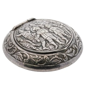Antique Dutch Silver Snuff Box