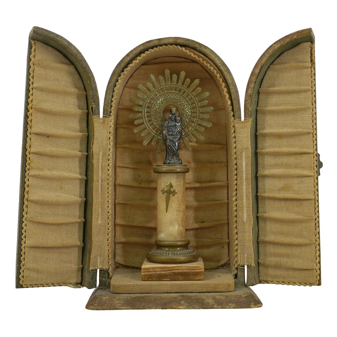 Antique Traveling Religious Icon (1 of 6)