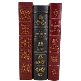 (3 Pc) The Easton Press Collector's Edition Books Grouping