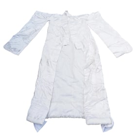 Vintage Japanese Ivory Hued Silk Kimono