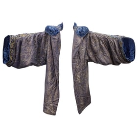 Renaissance Style Blue Velvet Jacket