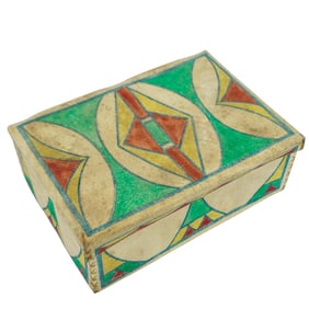 Vintage Native American Parfleche Box