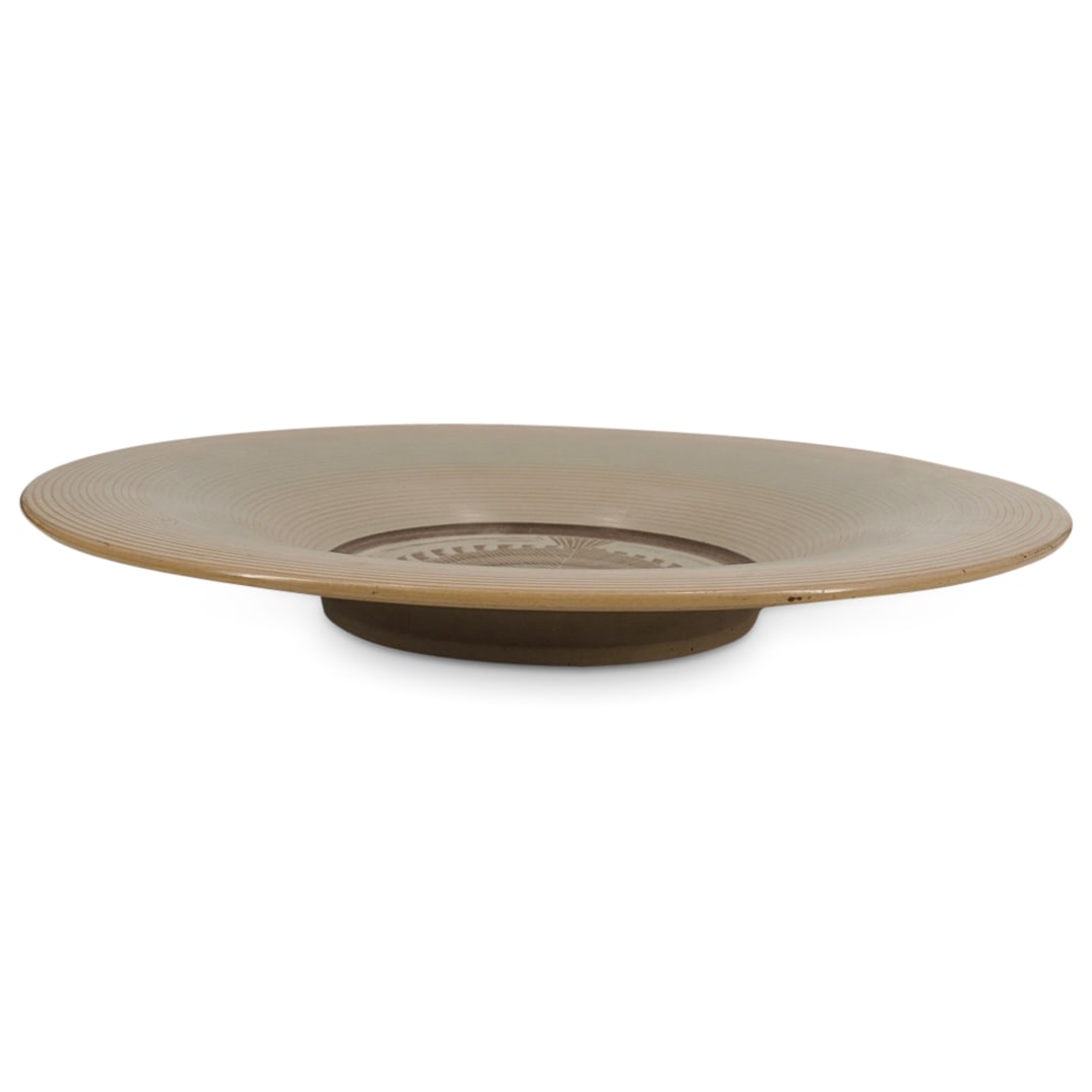 Large Pottery Serving Platter (1 of 7)