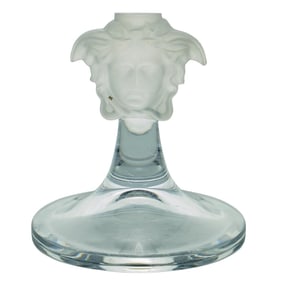 Versace Rosenthal Crystal Medusa Stand