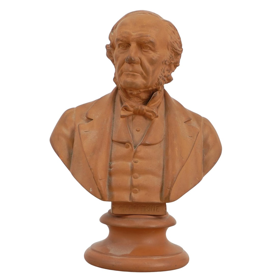 After Albert Bruce-Joy (Ireland, 1842-1924) "Gladstone" Ceramic Bust (1 of 5)