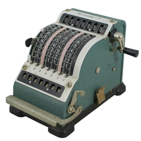 RESULTA 7 German Mechanical Adding Machine