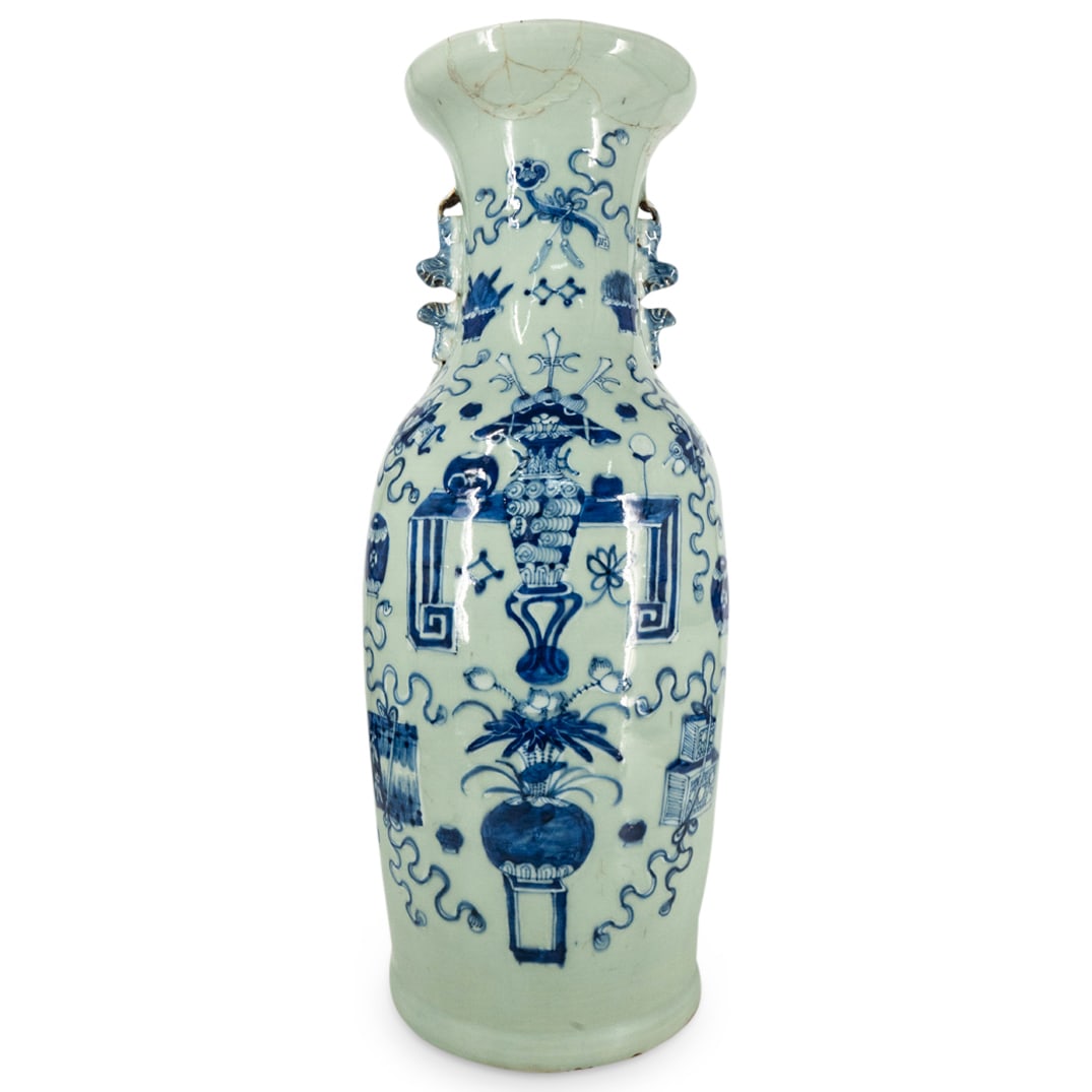 Chinese Celadon Porcelain Vase (1 of 5)