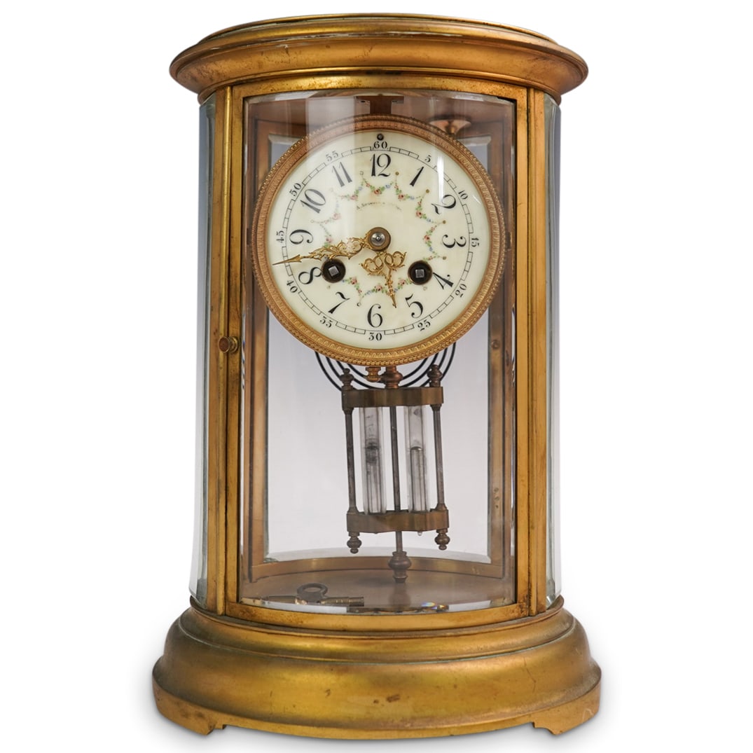 Antique French Bronze Mantel Clock (1 of 5)