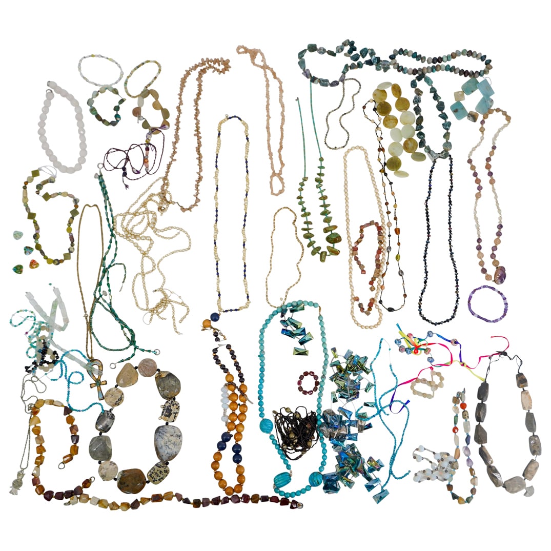 Silver, Coral, Turquoise, and Costume Jewelry Variety Lot (1 of 17)