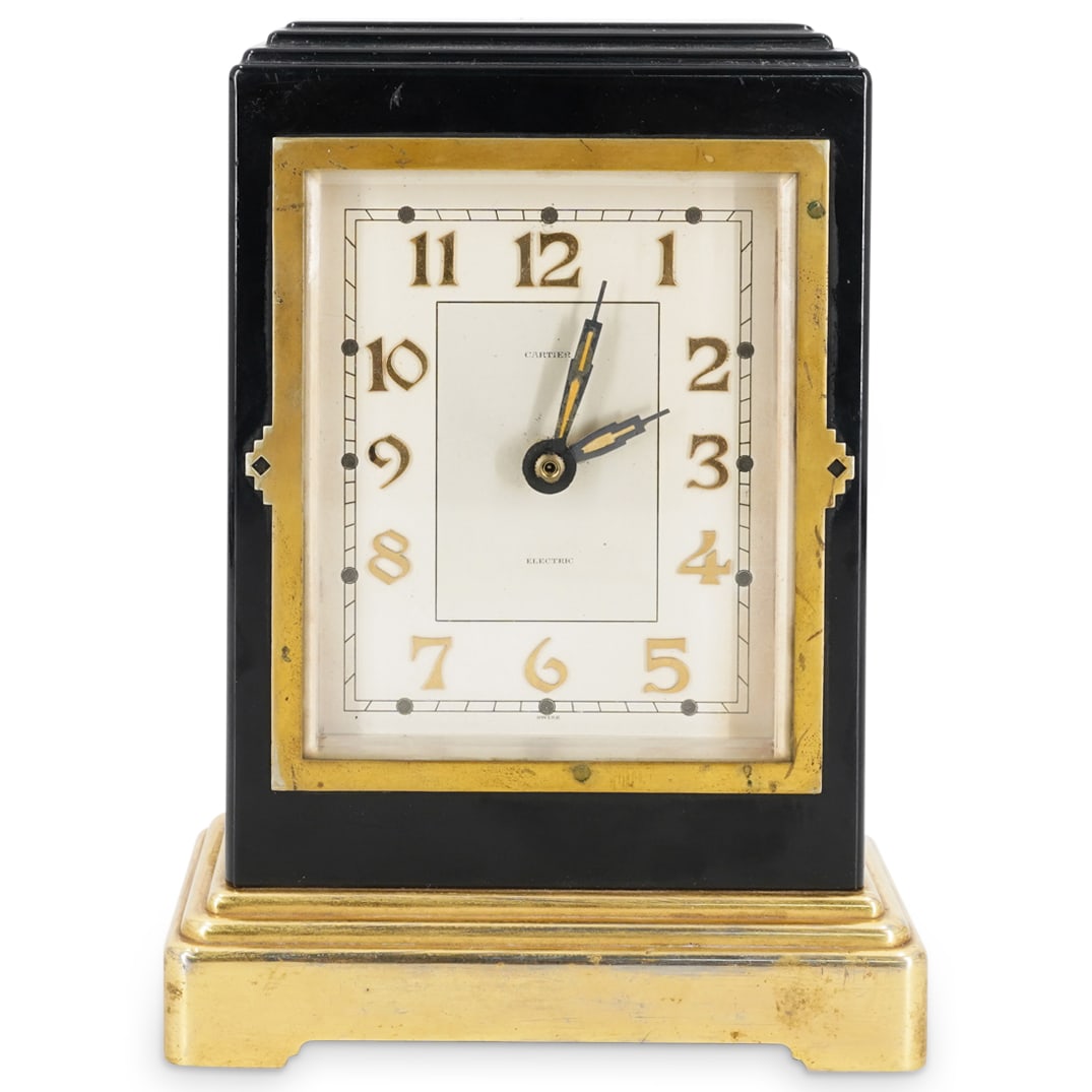 Art Deco Cartier Electric French Clock (1 of 4)
