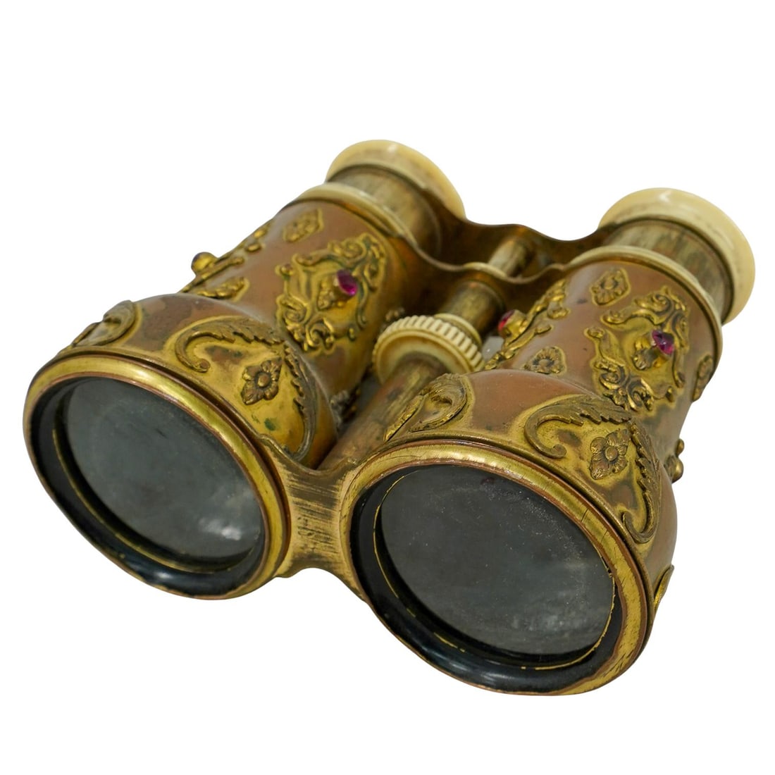 Antique Ornate Brass Opera Glasses (1 of 5)
