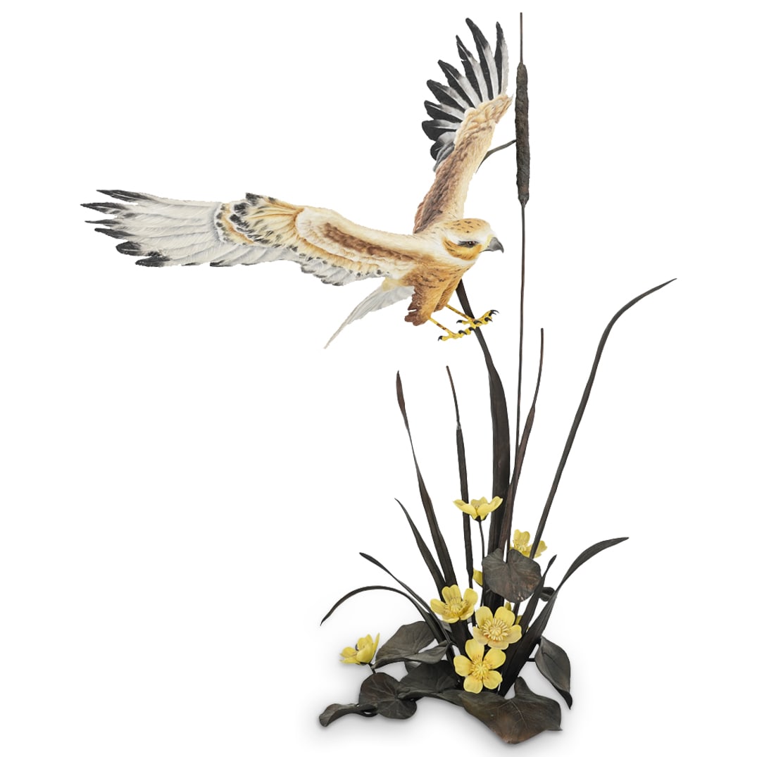 Edward Marshall Boehm (American, 1913) Porcelain & Bronze Bird Sculpture (1 of 15)