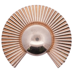 Tiffany and Co. 14k Gold Sun Brooch