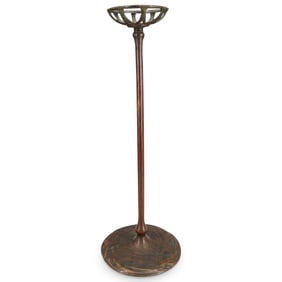 Tiffany Studios Bronze Ash Receiver