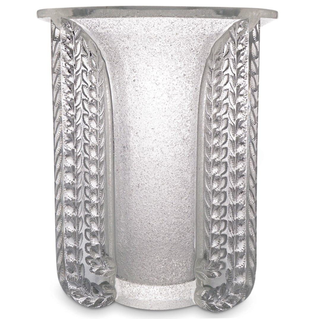 Rene Lalique (French, 1860-1954) "Marignane" Glass Vase (1 of 5)