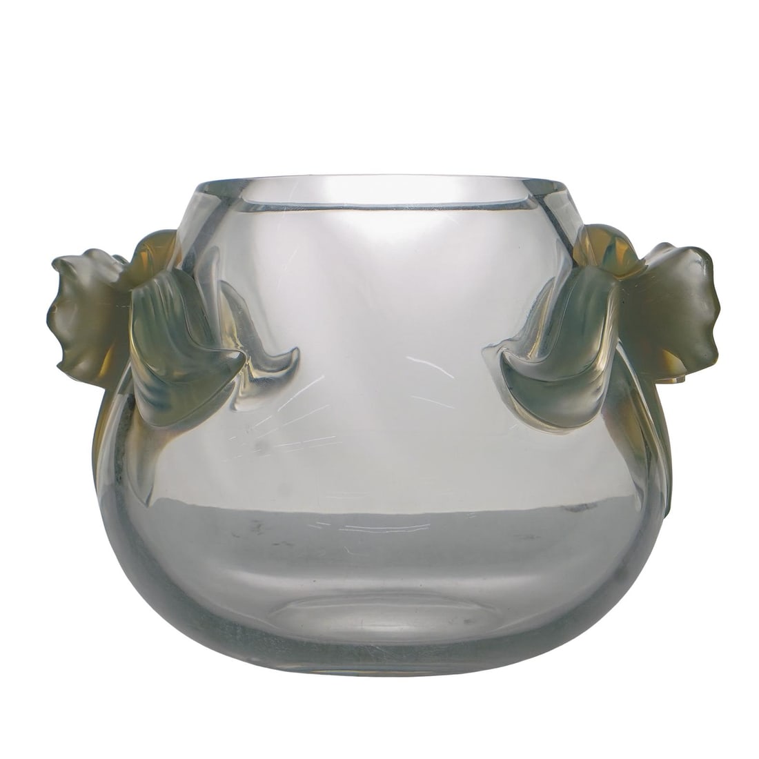 Lalique "Orchidee" Crystal Vase (1 of 6)