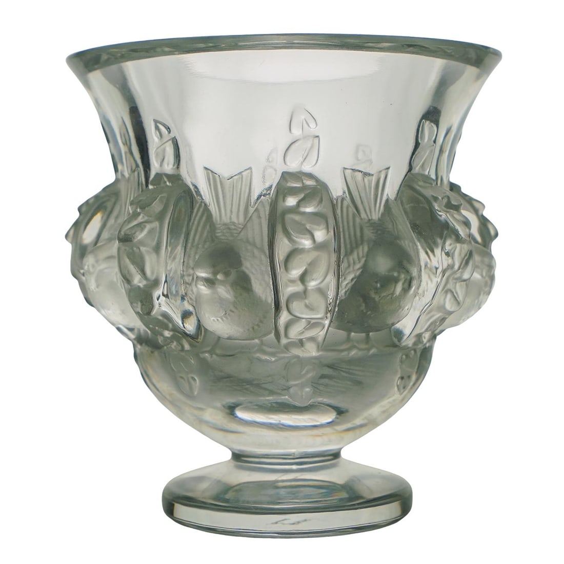 Lalique France Dampier Crystal Vase (1 of 4)