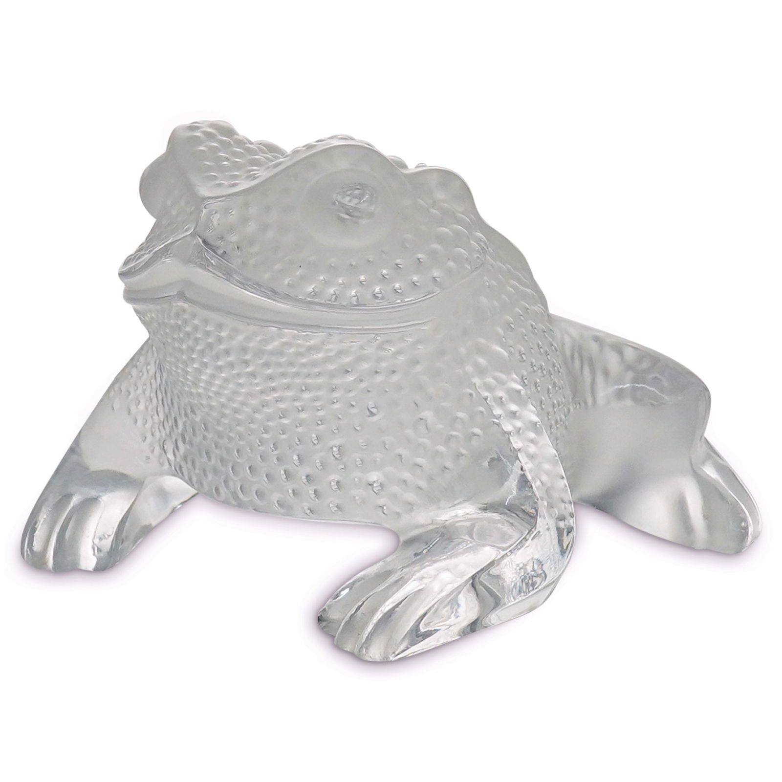 Lalique Crystal Frog Figurine (1 of 6)
