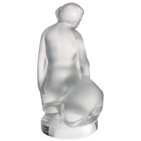 R. Lalique "Leda" Crystal Figurine